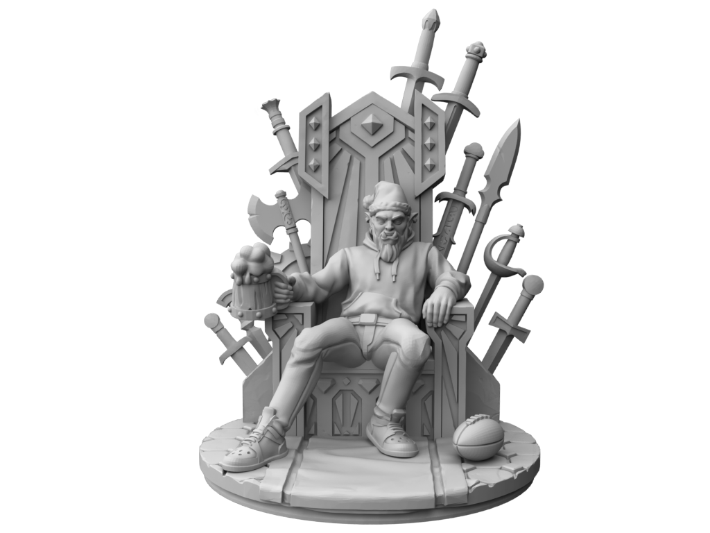 Justin Barnes character art